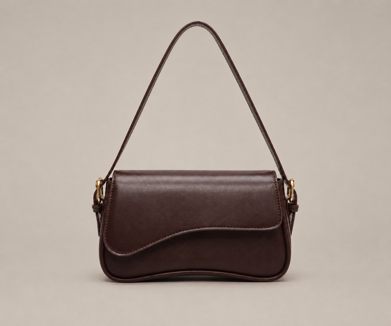 Noir Damen Schultertasche – Elegante Handtasche Braun | Lunéa