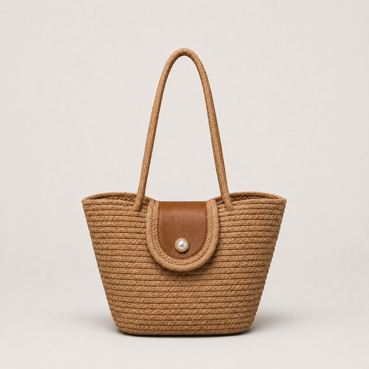 Ráfia Damenhandtasche aus Rafia – Sommer Tasche | Lunéa